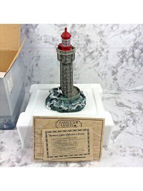 *1997 Harbour Lights La Jument France Lighthouse HL #192 with Box & COA